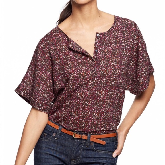 J. CREW Fun & Flowy Blouse - Size S - Picture 2 of 7
